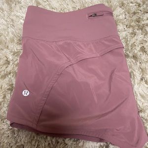 Lululemon shorts size 8 pink
